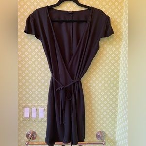 Black wrap dress, Brandy Melville‎